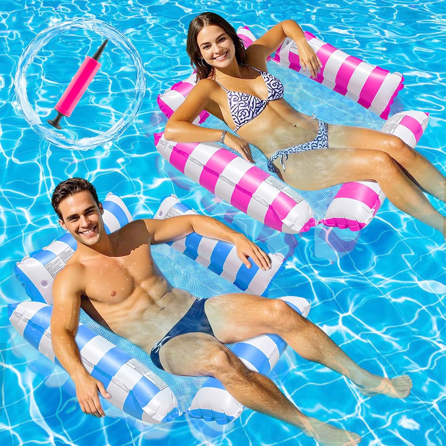 SHAINE Inflatable Pool Float