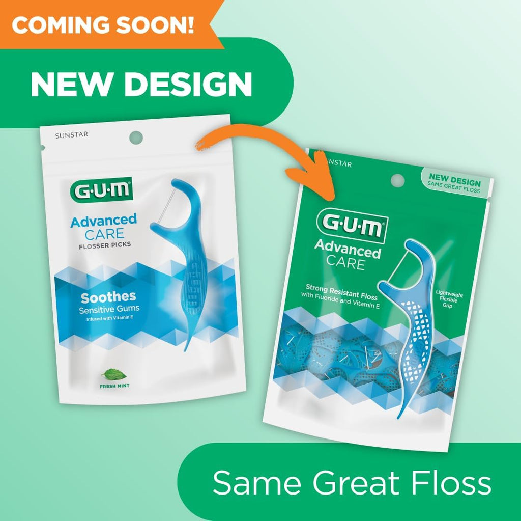 GUM Advanced Care Flosser Picks
