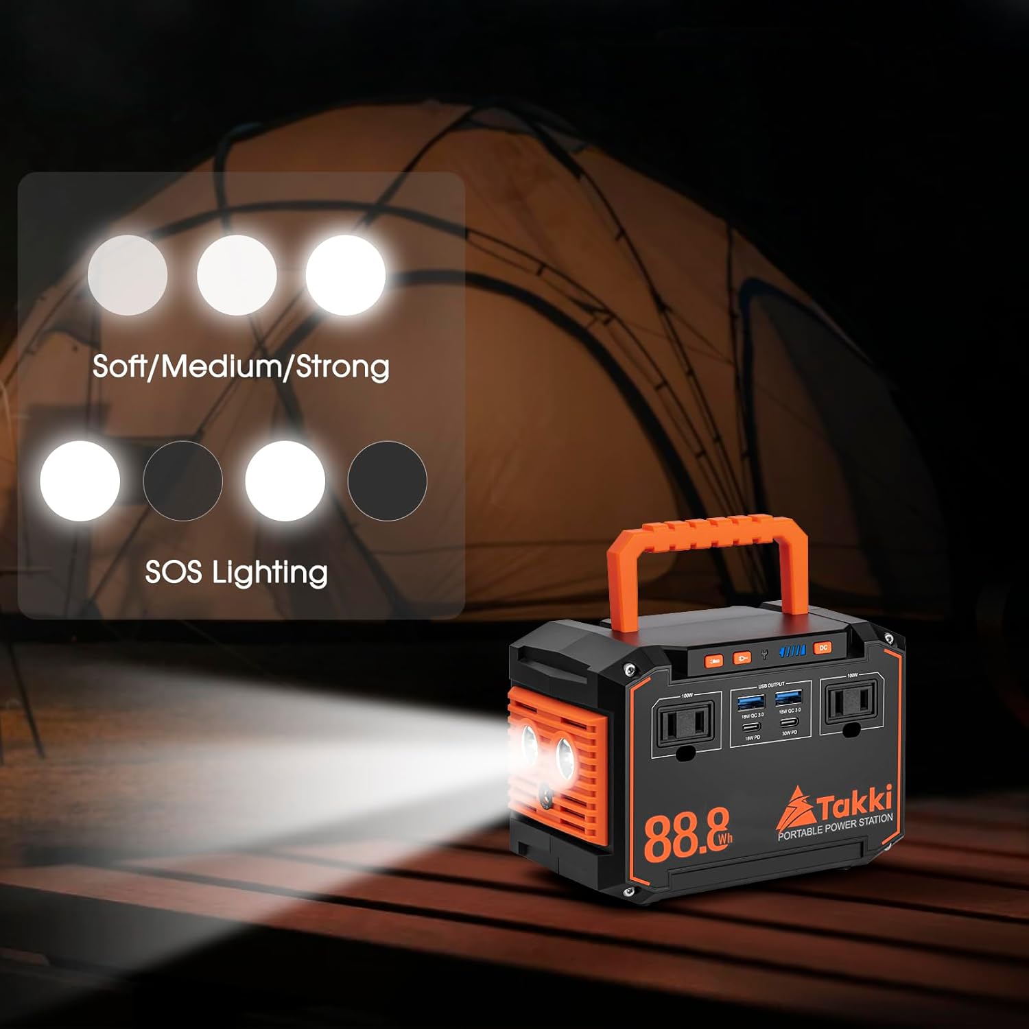 Takki 150W Peak Solar Generator