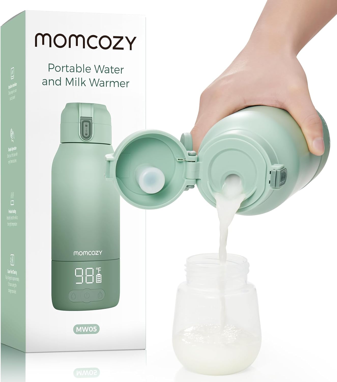 Momcozy Portable Milk Warmer for Travel