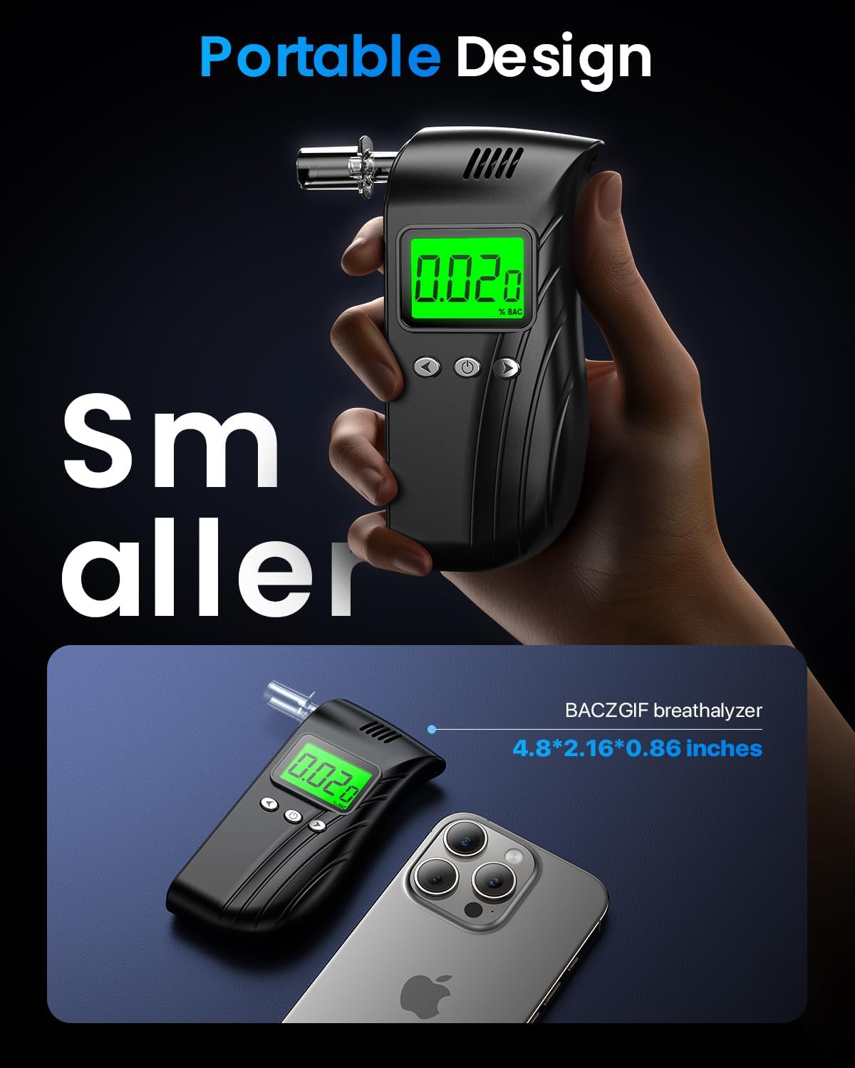 Professional-Grade Accuracy Breathalyzer