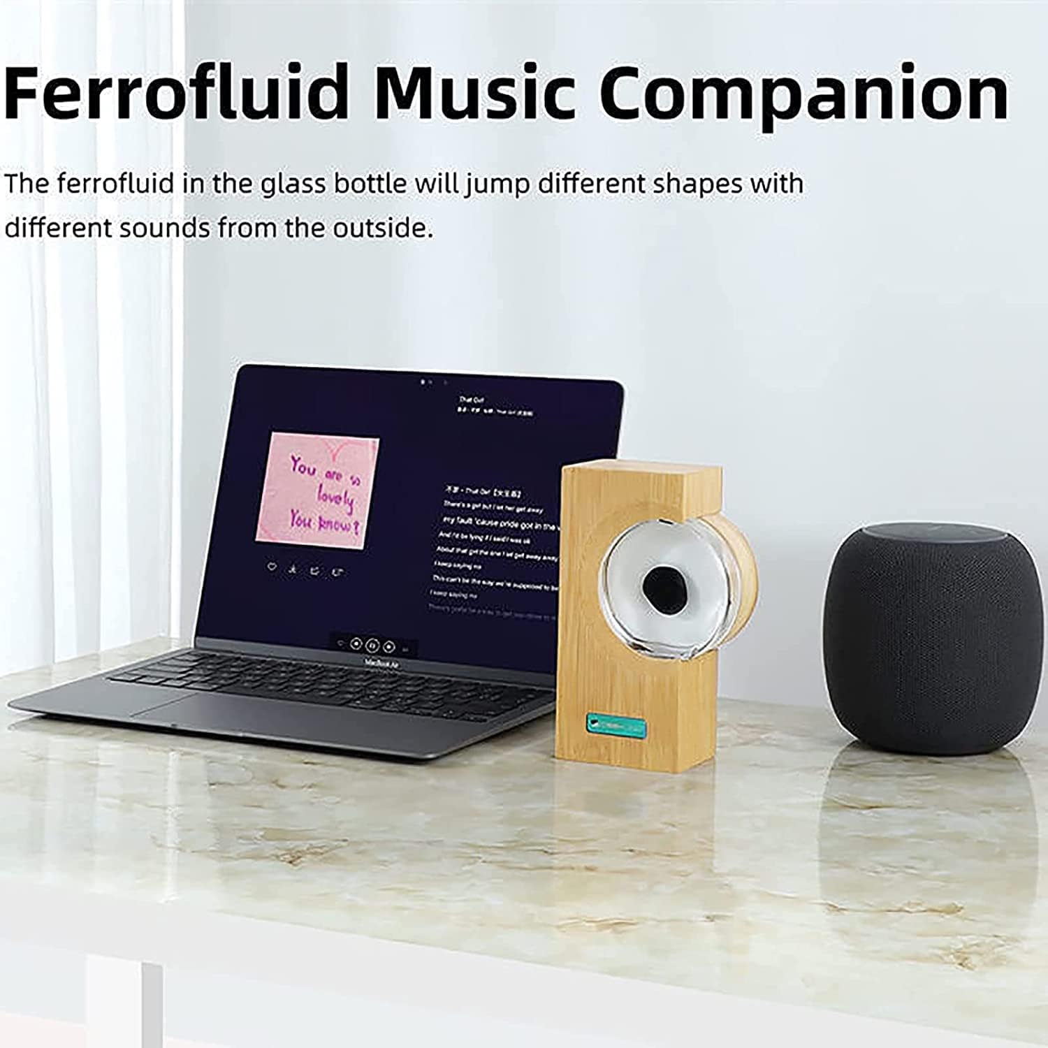 Magnetic Fluid Bluetooth Speaker