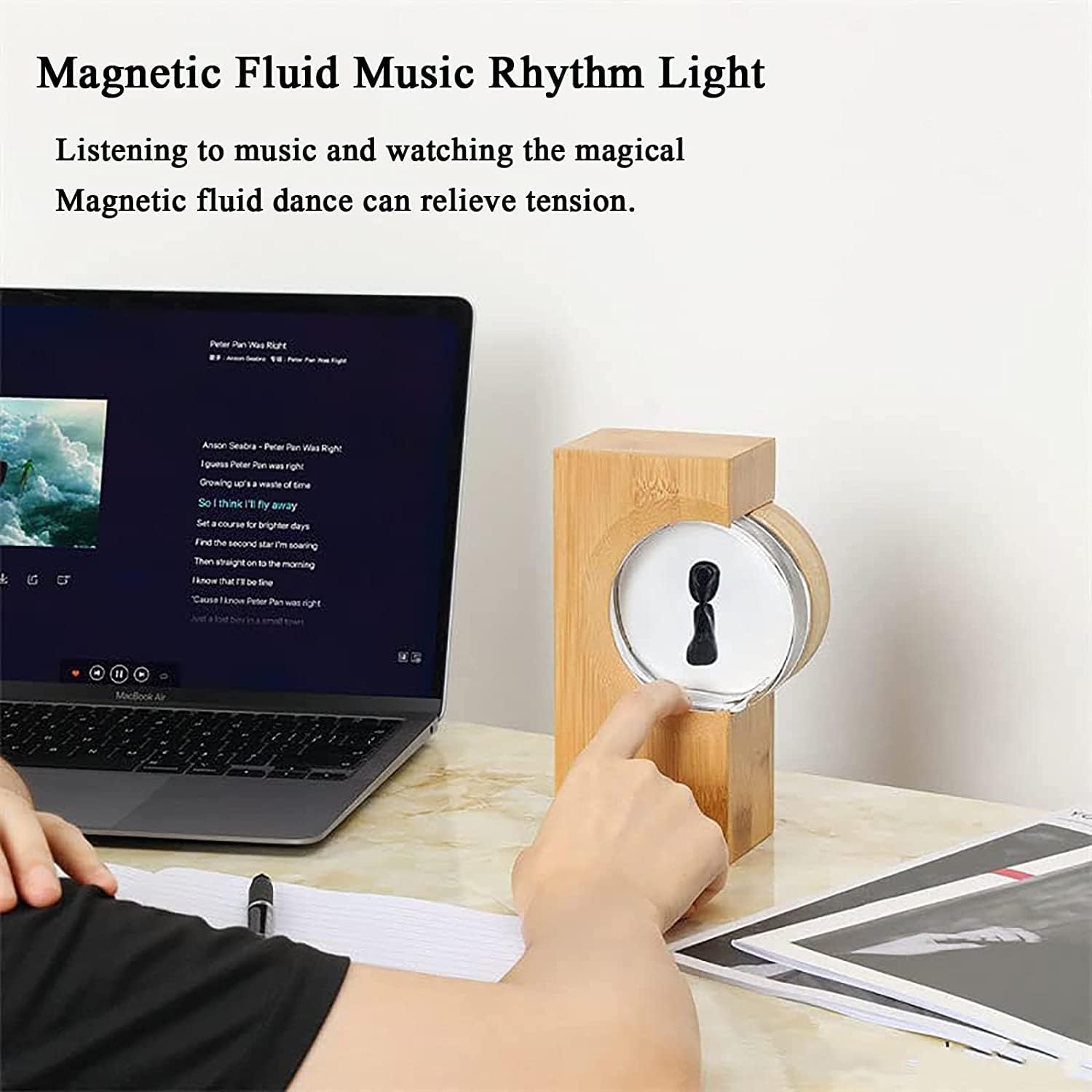 Magnetic Fluid Bluetooth Speaker