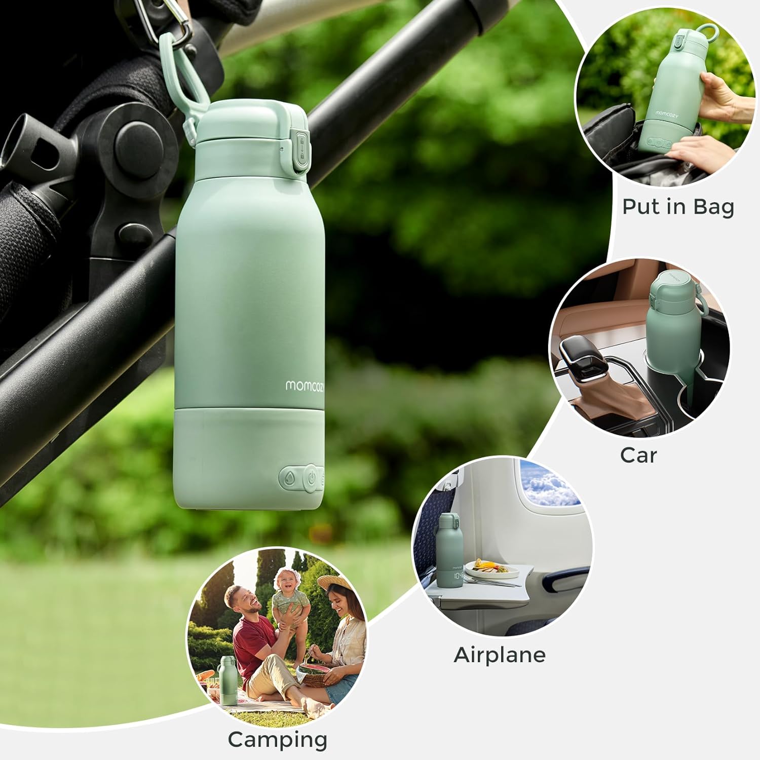 Momcozy Portable Milk Warmer for Travel