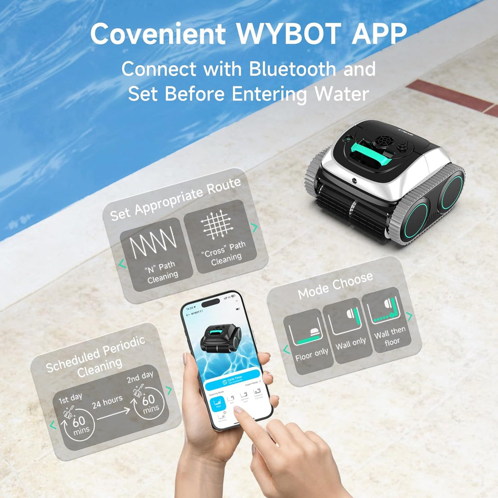 WYBOT C1 Cordless Pool Vacuum