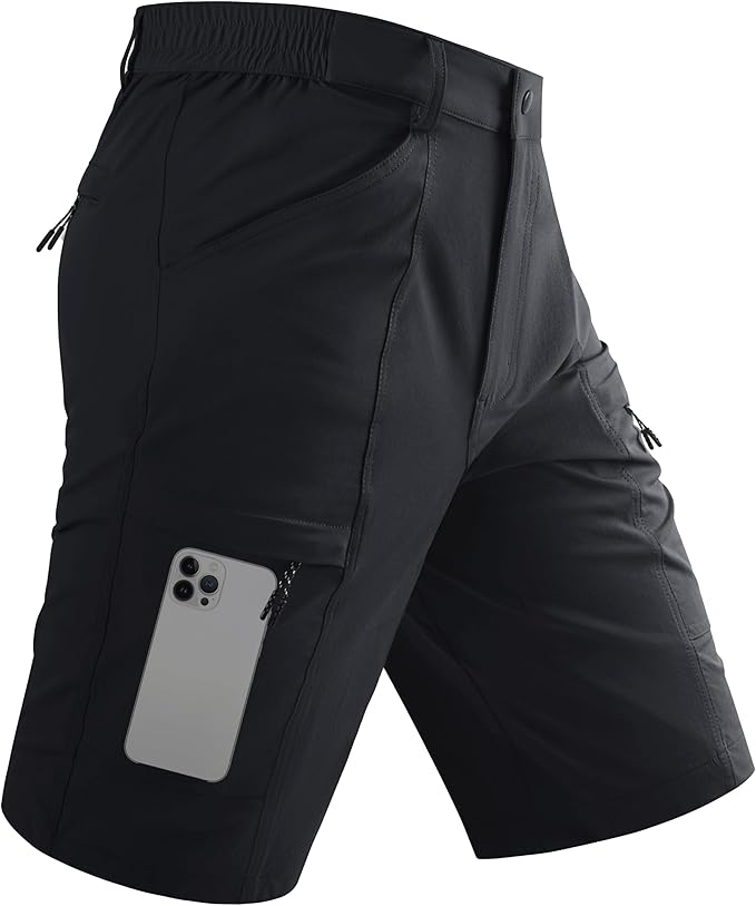 TACVASEN Men's Hiking Shorts with 5 Pockets Lightweight