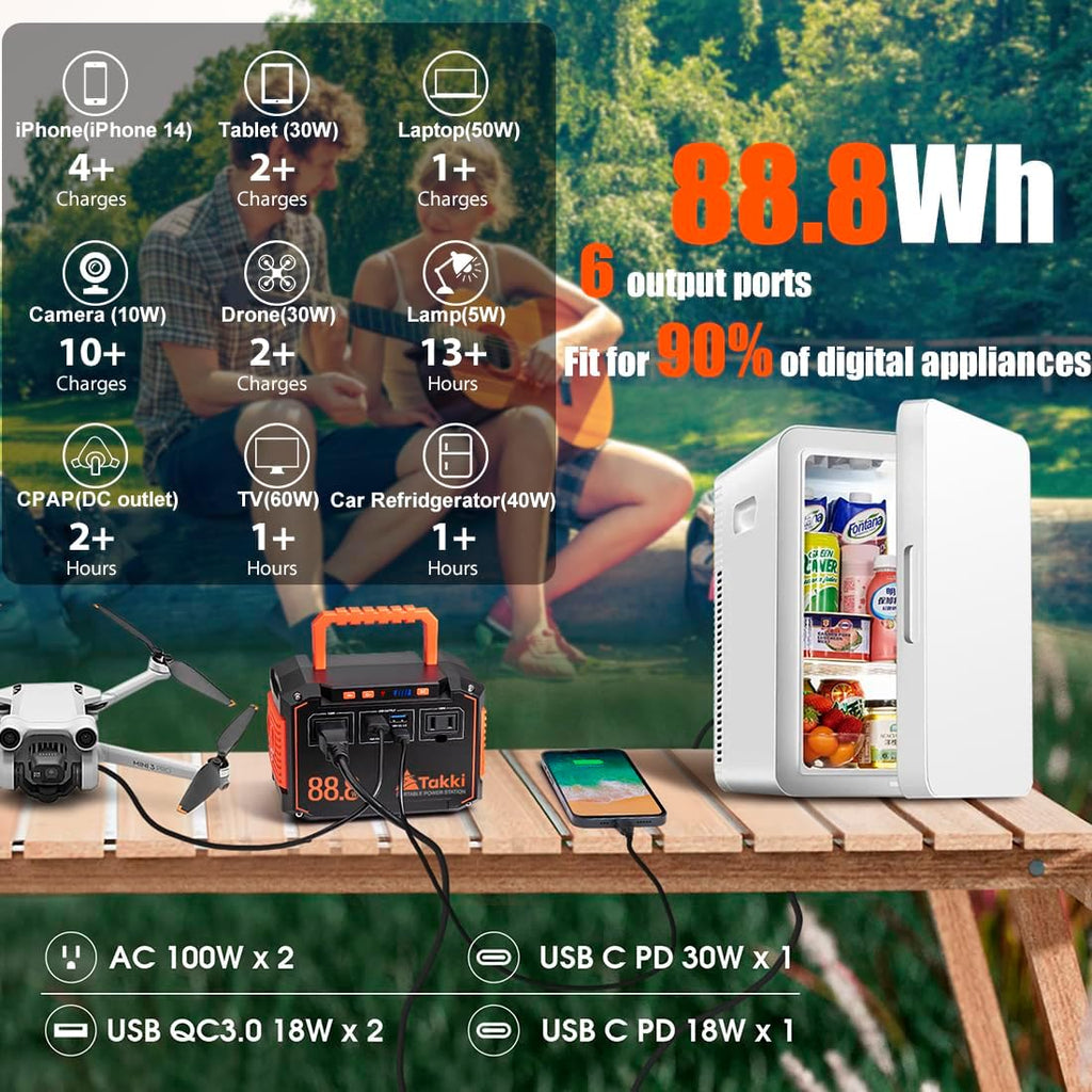 Takki 150W Peak Solar Generator