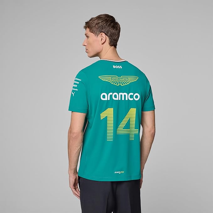 Aston Martin F1 2025 Fernando Alonso Team Tshirt