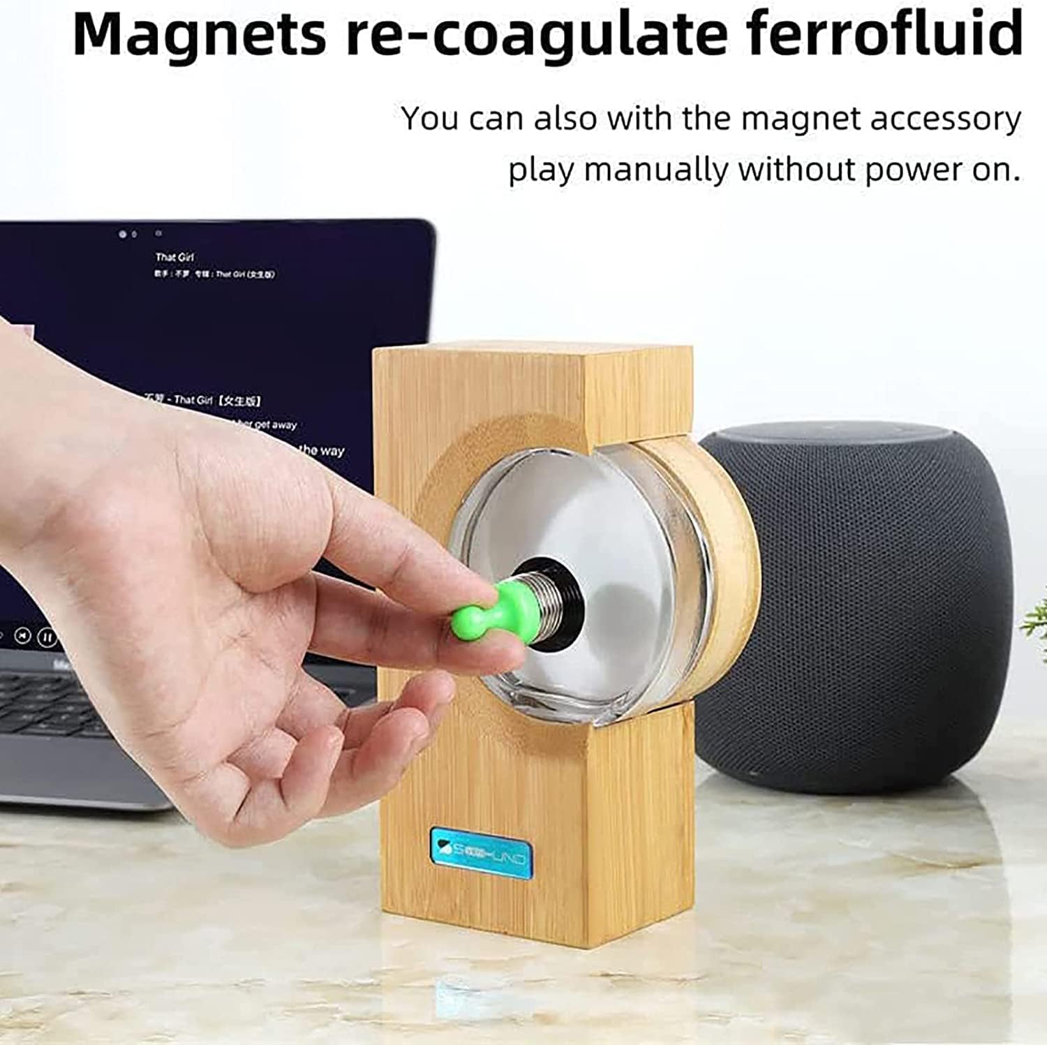 Magnetic Fluid Bluetooth Speaker