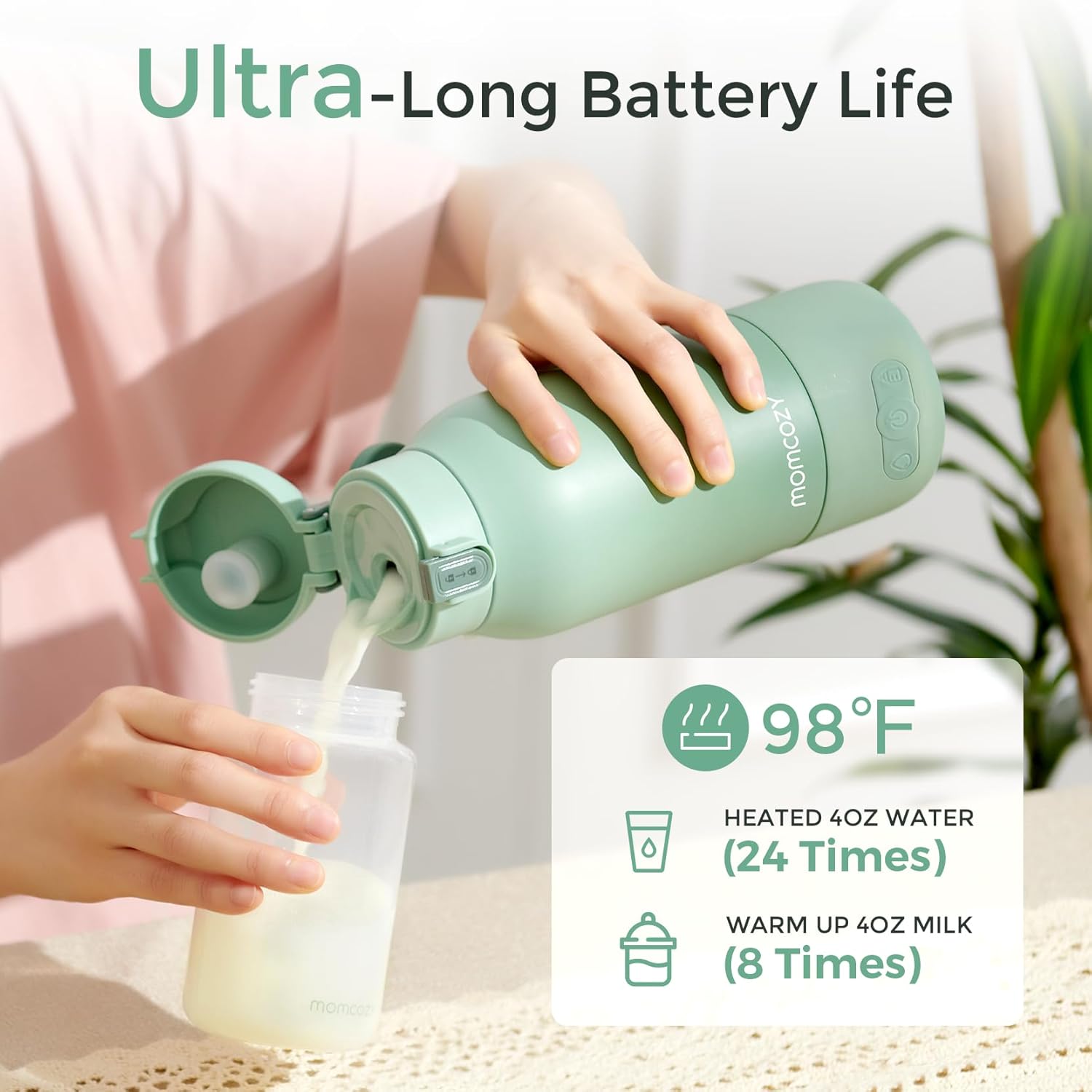 Momcozy Portable Milk Warmer for Travel
