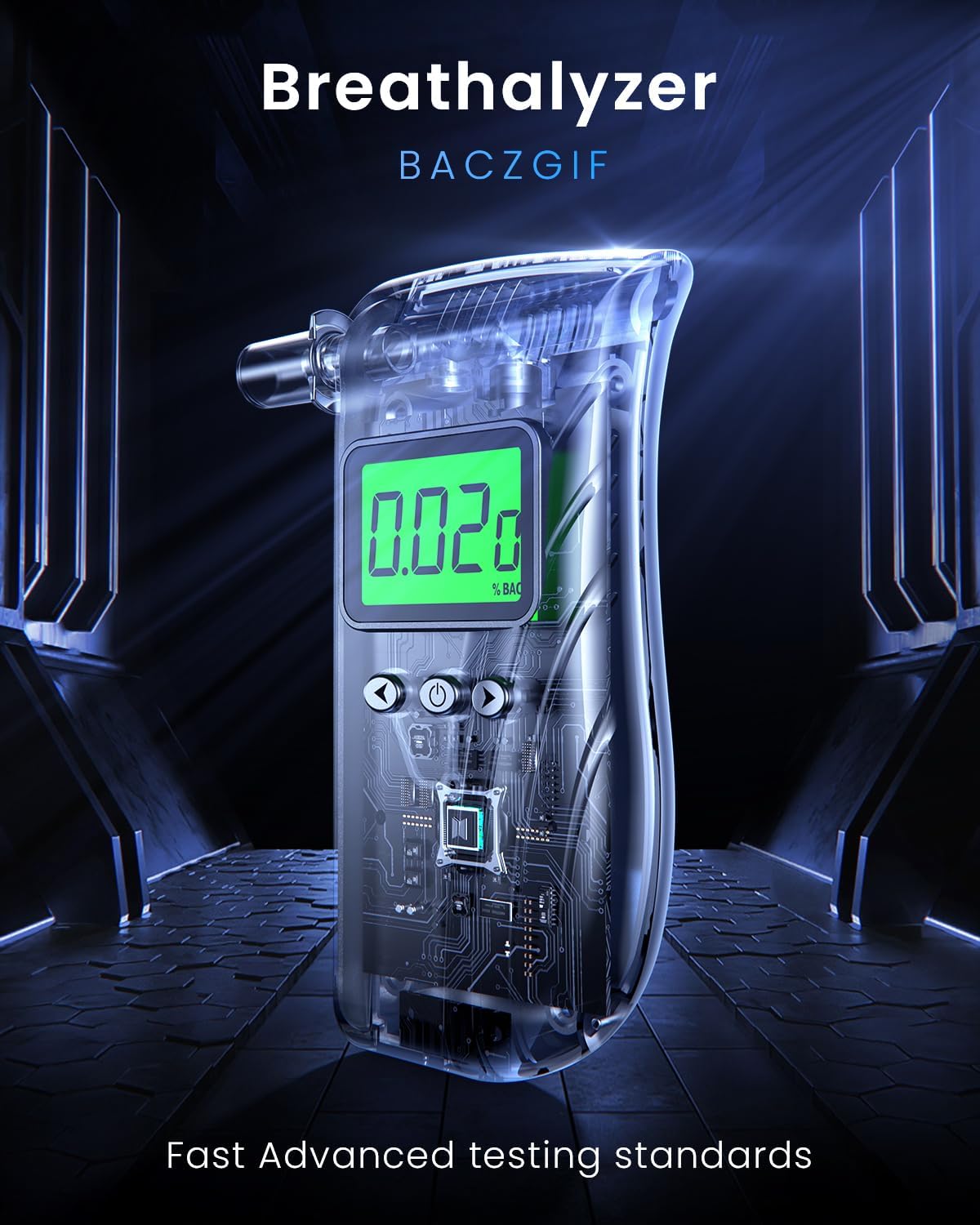 Professional-Grade Accuracy Breathalyzer