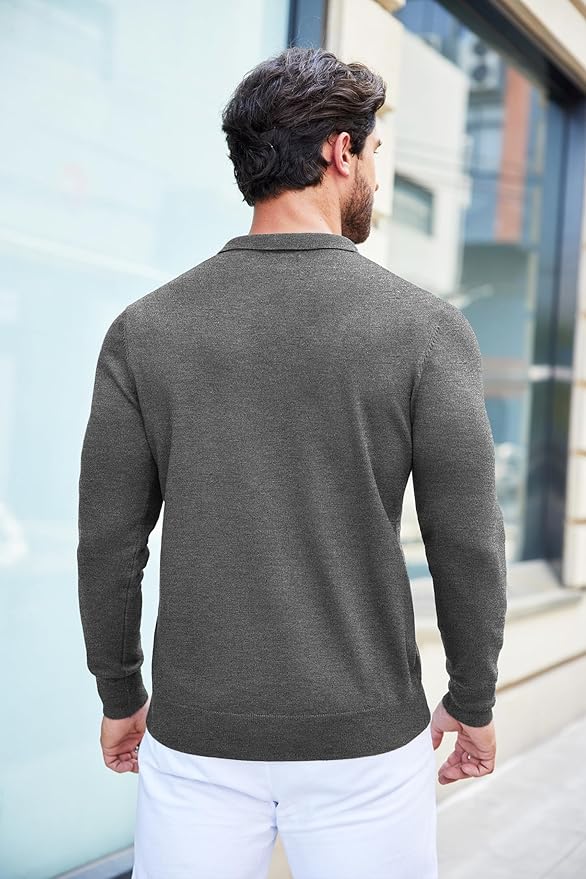 Men's Knit Polo Shirt